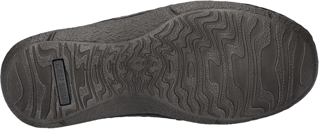 Josef Seibel Herren Slipper Anvers 67,Weite K (Extra weit),Wechselfussbett, Grau Granit