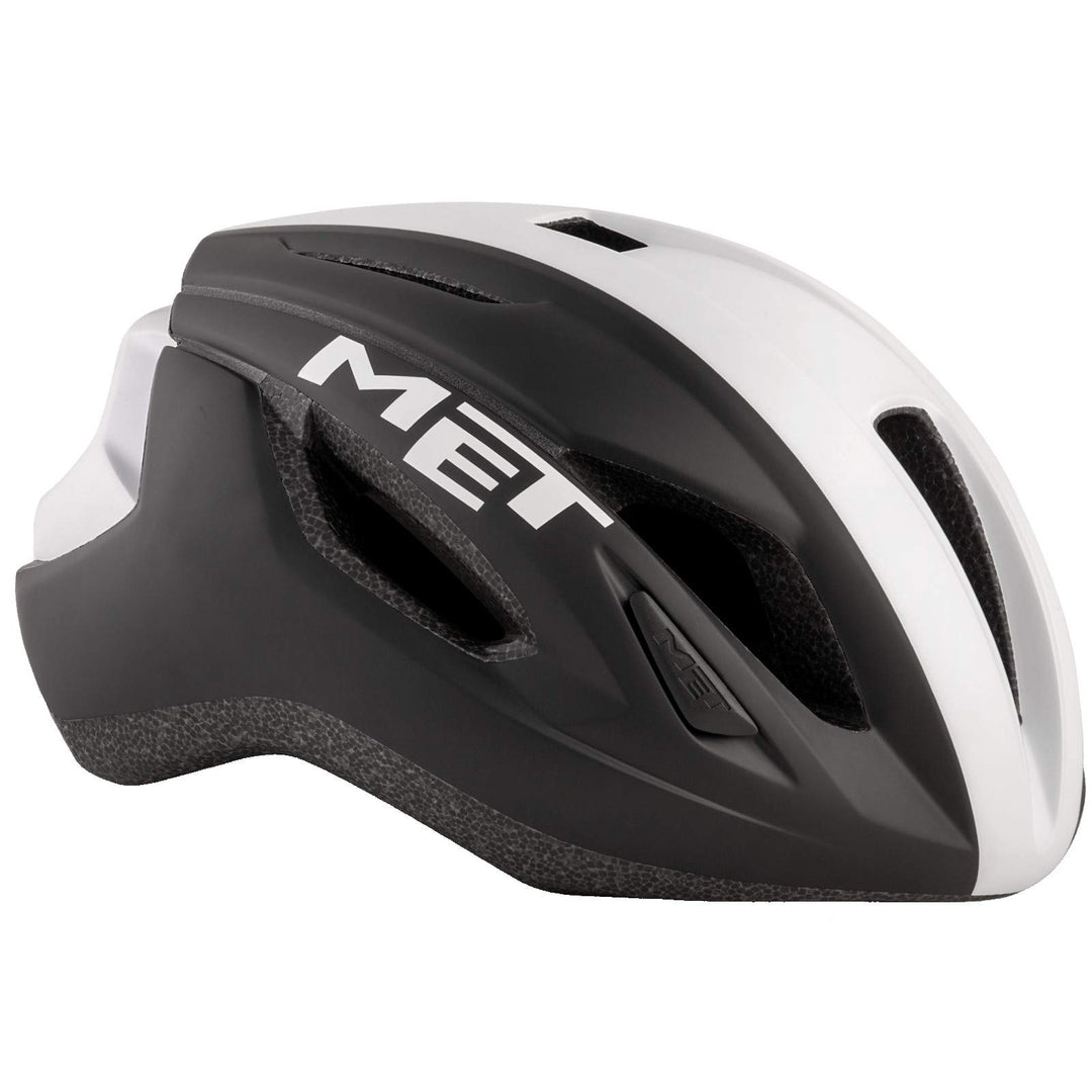 Met-Rx Strale Fahrradhelm, schwarz/weiss, M