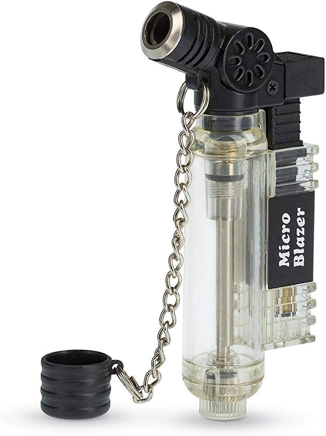 Sturmfeuerzeug Pocket Torch Micro Blazer bis 700 Grad 15 min (4 Stück), 4