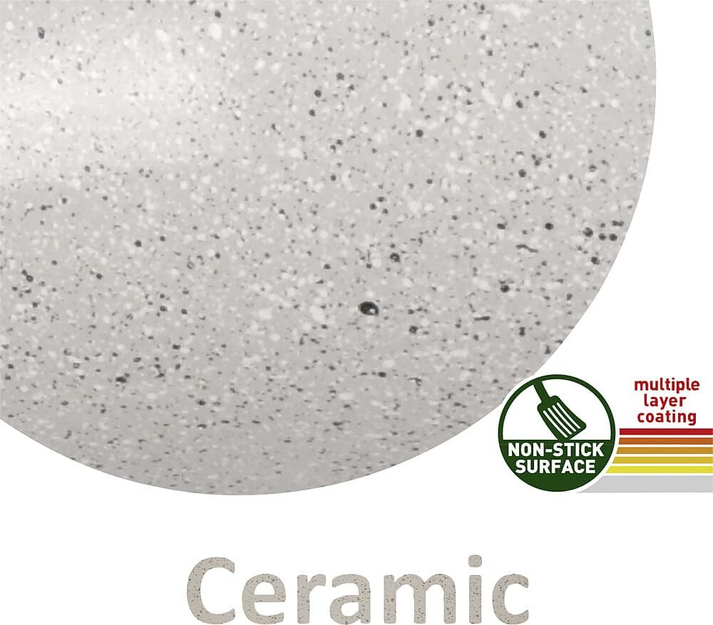 BRUNNER Koch Geschirr Set Fusion 7+1 Magnetic Camping Küche Topf Pfanne Keramik