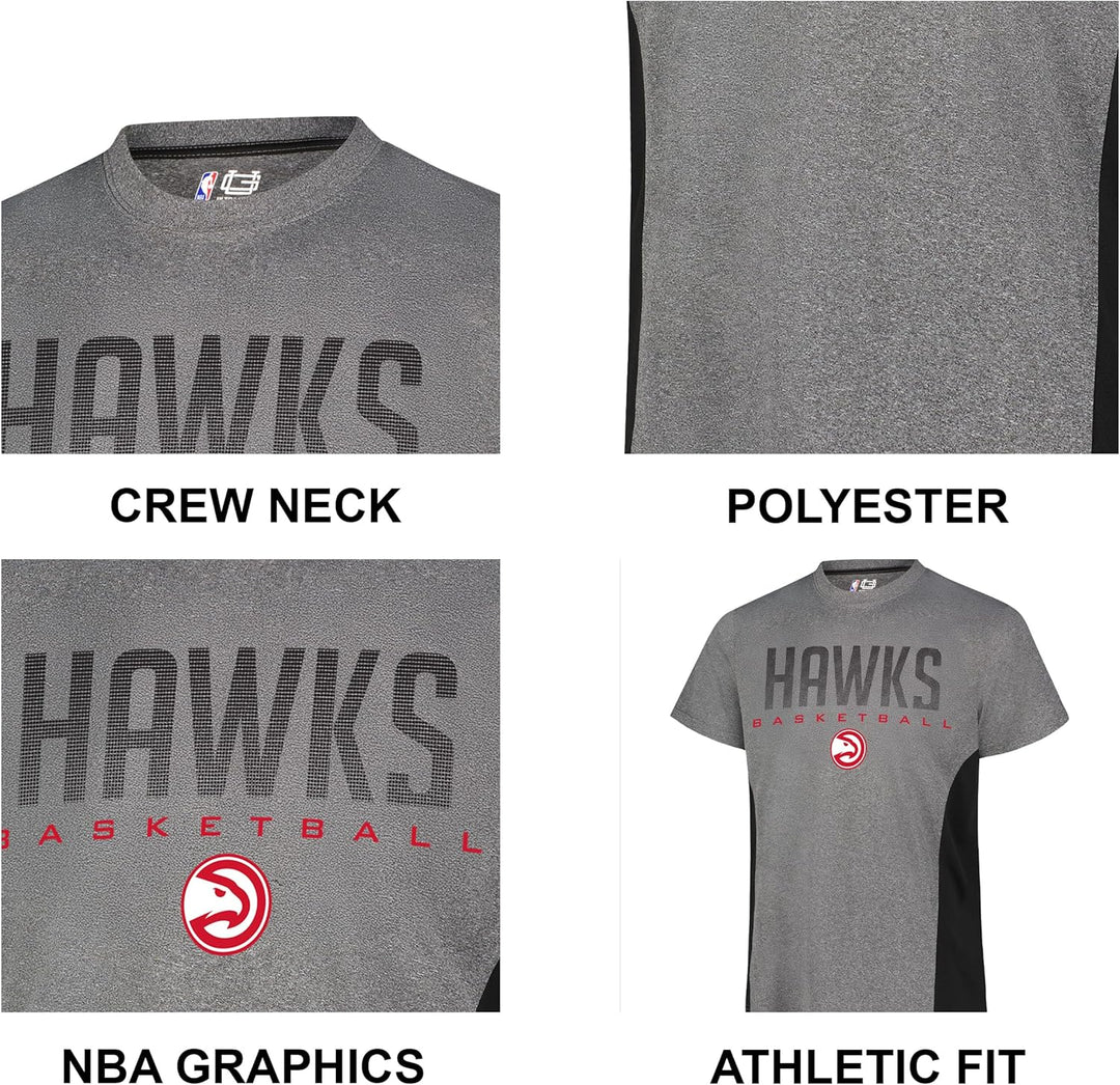 Ultra Game NBA Herren Active Tee Shirt Philadelphia 76ers S, Philadelphia 76ers S