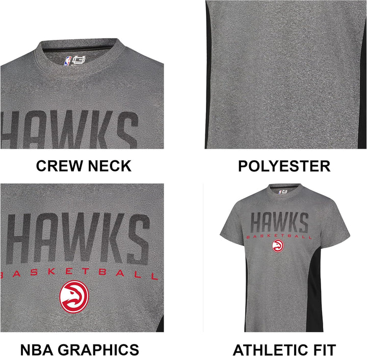 Ultra Game NBA Herren Active Tee Shirt Philadelphia 76ers S, Philadelphia 76ers S