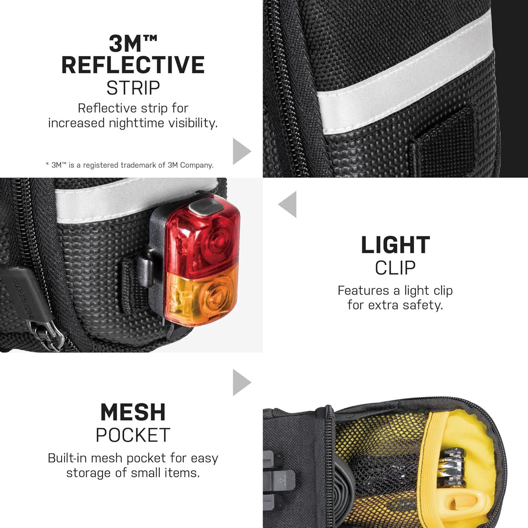 TOPEAK Herren Aero Wedge F25 Fahrradtasche Mikro Fixer 25, Mikro Fixer 25