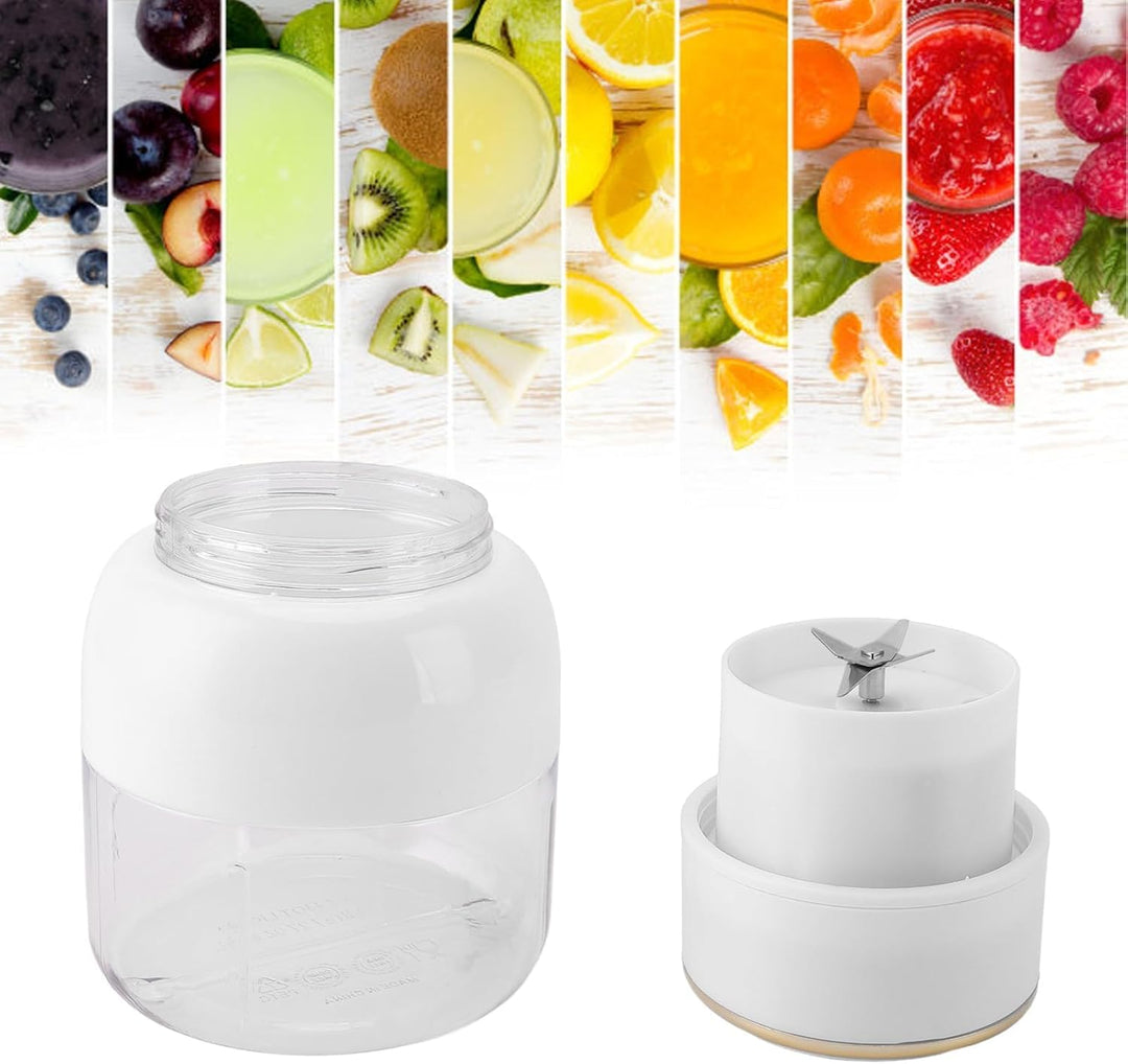 Tragbarer Mixerbecher 800 Ml Fassungsvermögen Wiederaufladbarer USB Entsafter Mixer mit Innovativem