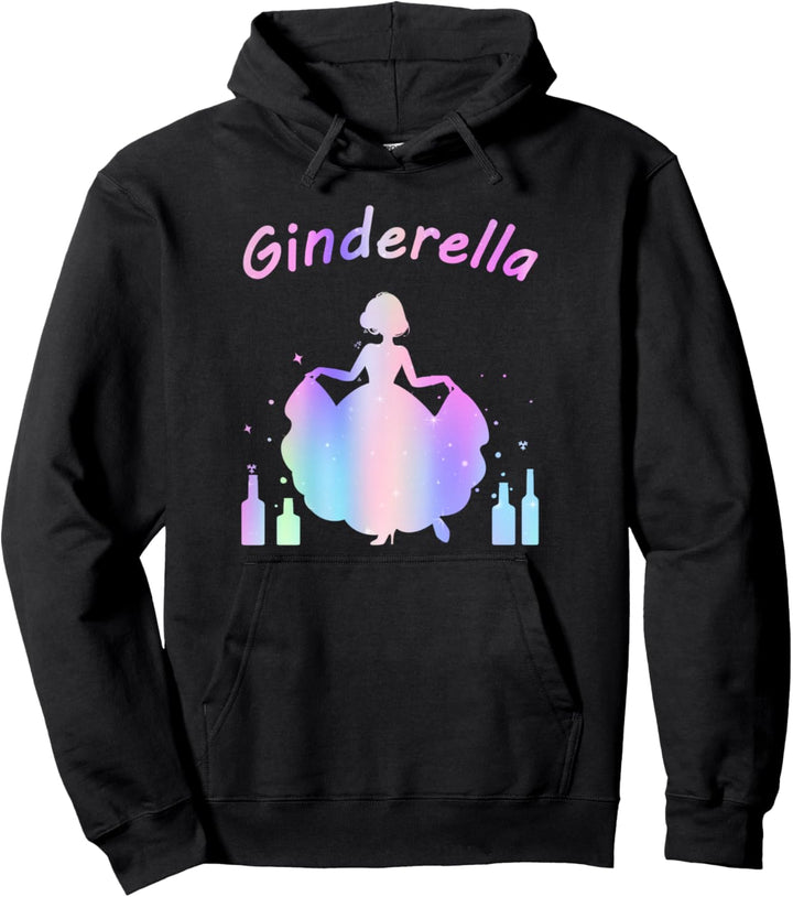 Ginderella Jungesellinnenabschied Gin JGA Trinksprüche Pullover Hoodie