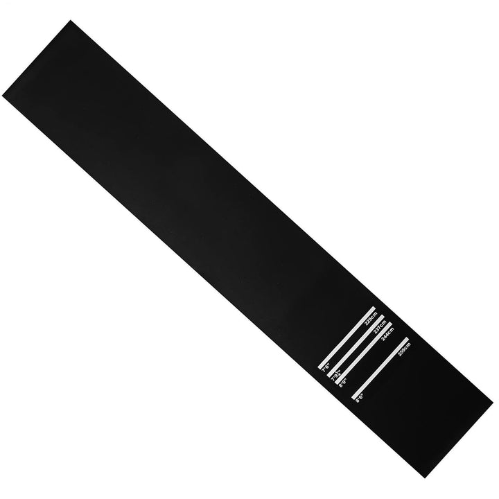 Dart Matte, 300x34 cm Dartteppich Mit 4 Wurfweiten, rutschfeste & Stossdämpfende Dartmatte Bodenschu