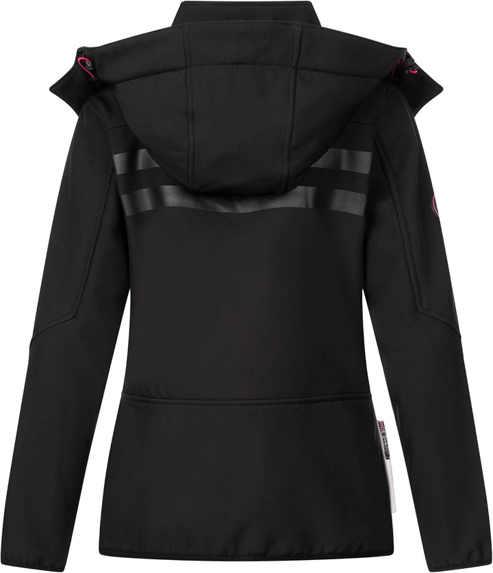 Geographical Norway Damen Softshell Funktions Outdoor Regen Jacke IMS Edition Sport wasserabweisend