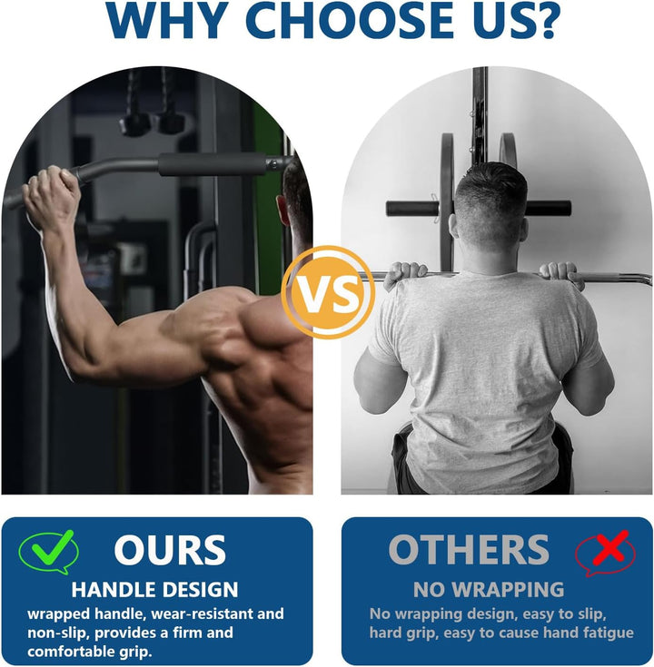 Favuit Bizeps Stange Latzugstange, LAT Pull Down Bar Fitness Krafttraining Gerade Stange Kabelzug La