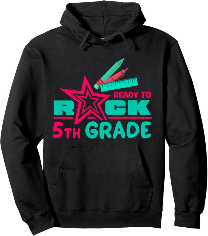 5. Klasse Zurück in die Schule Lehrer Studenten Fifth Grade Pullover Hoodie