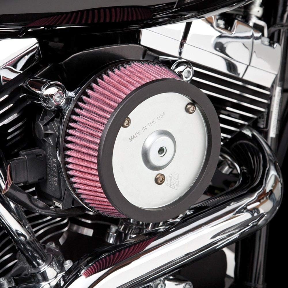 Arlen Ness 18-828 Chrom Big Sucker Performance Luftfilter-Set