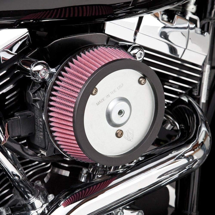 Arlen Ness 18-828 Chrom Big Sucker Performance Luftfilter-Set