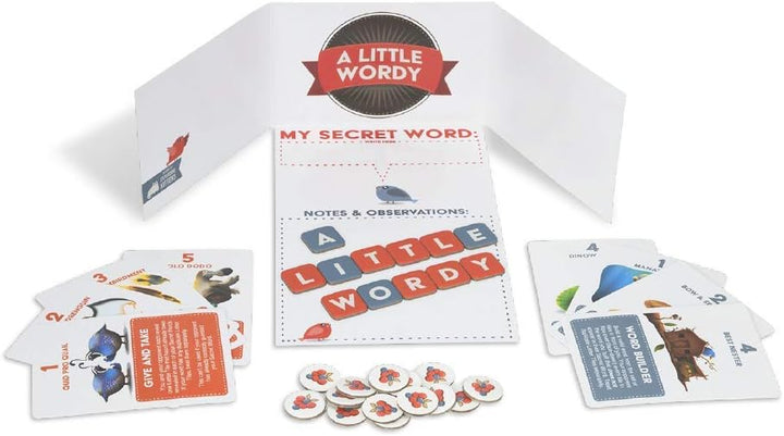Exploding Kittens LLC A Little Wordy by Card Games for Adults Teens & Kids - Fun Family Games - A Ru