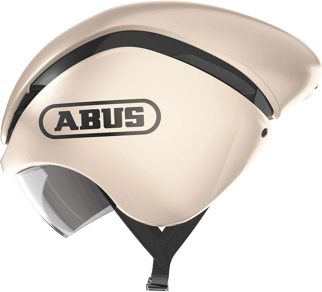 ABUS Zeitfahrhelm GameChanger TT - Aerodynamischer Fahrradhelm mit optimalen Ventilationseigenschaft