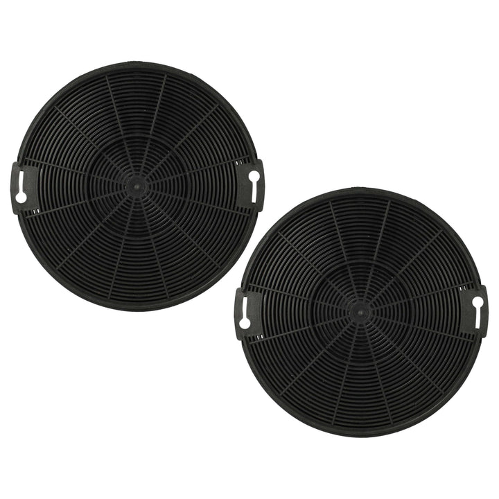 vhbw 2x Aktivkohlefilter kompatibel mit Zanussi ZHC9131X, ZHG511G, ZHC6131X, ZHG51250GA, ZHG51260GA,