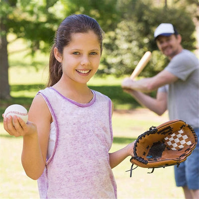 LeapBeast Baseball Handschuhe - Softball Handschuhe mit Einem Ball, Erwachsenen Baseball Training We