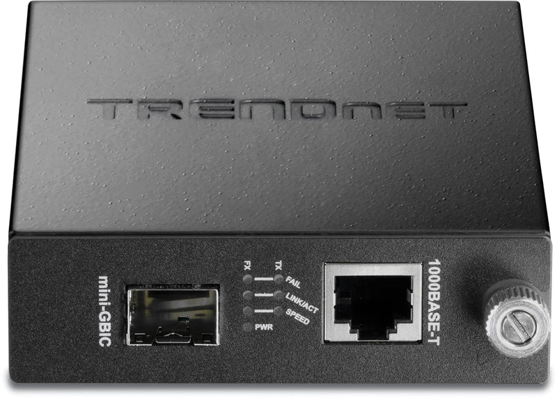 TRENDnet TFC-FSFP 100BASE-T zu SFP Glasfaser Medien Konverter, Fast Ethernet zu SFP Medien Konverter