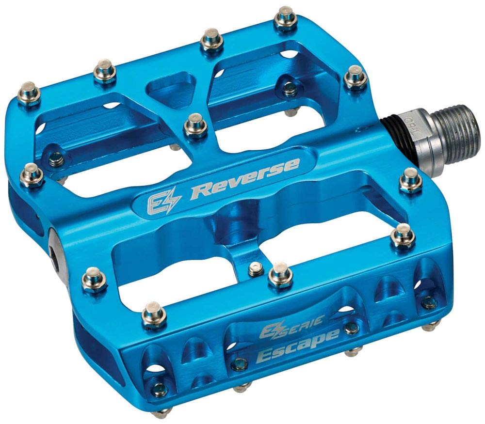 REVERSE E-Mountainbike-Pedal E-Escape - verstärkter Pedalkörper - Flatpedal - E-Bike hellblau, hellb