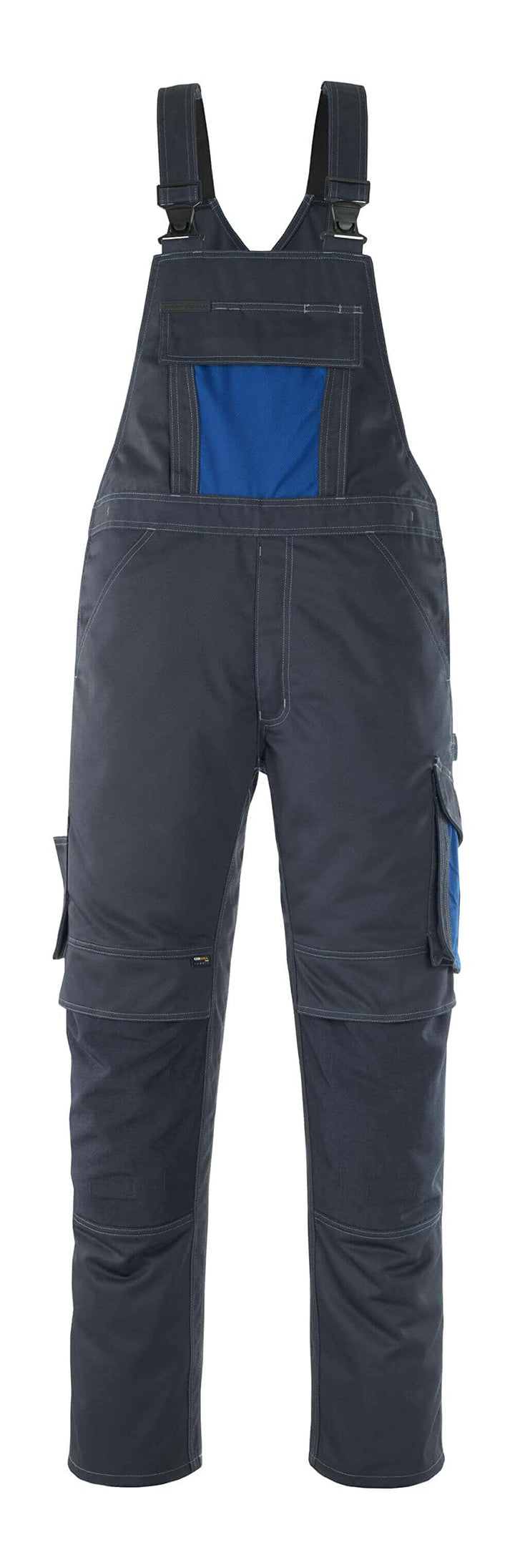 Mascot Latzhose "Leipzig", 1 Stück, L90cm/C60, schwarz/blau/kornblau, 12069203-01011-90C60 60 Schwar
