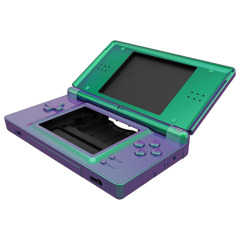 eXtremeRate Full Gehäuse Case für Nintendo DS Lite NDSL, DIY-Ersatz Voll Hülle&Knöpfen&Screen Protec