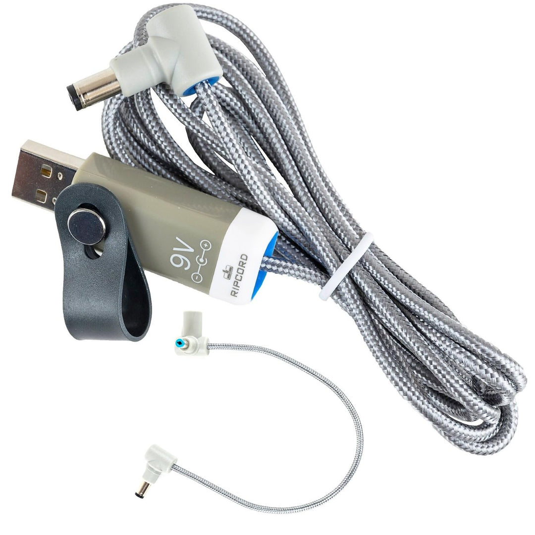 myVolts Ripcord-USB-Ladekabel mit 9V DC Ausgangsstecker kompatibel mit Saitek HGN 5001 Netzteil