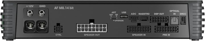 Audison AF M8.14 bit – 8-Kanal-Verstärker mit integriertem 14-Kanal-DSP, 8x140W RMS @ 2 Ohm für komp