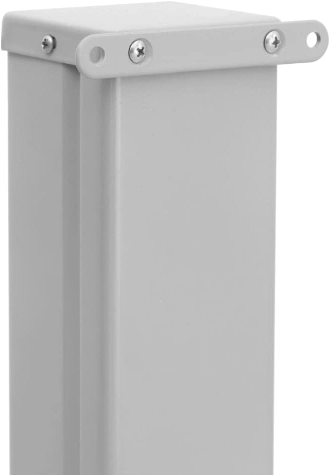 puraday 100x300 cm Ausziehbare Seitenmarkise Braun Terrassen-Sichtschutz Balkon Seitenwand Stilvolle