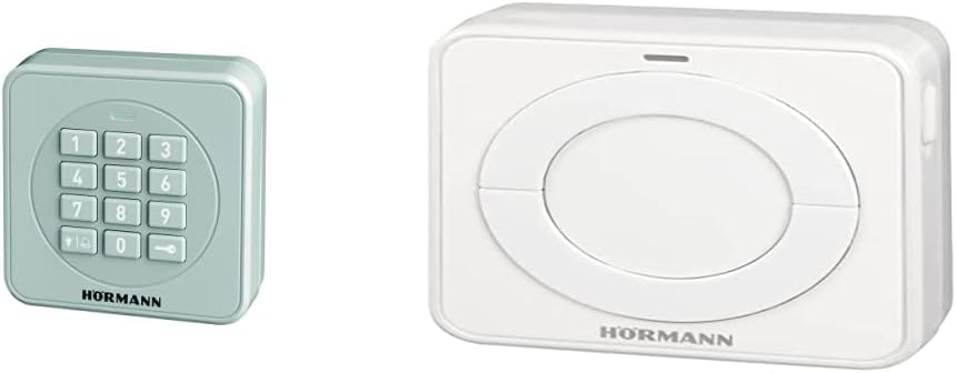Hörmann Funk-Codetaster FCT3-1 BS (868 MHz, zur Steuerung von bis zu 3 Torantrieben) 4511856, grau &