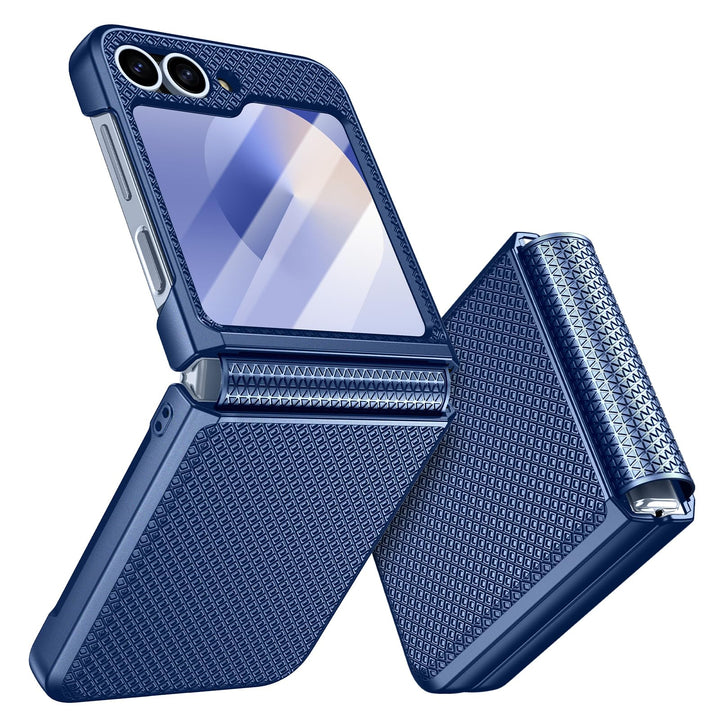 Doeshine für Samsung Galaxy Flip 6/Z Flip 7 FE Hülle [Not for Flip 7] mit Scharnierschutz & Displays