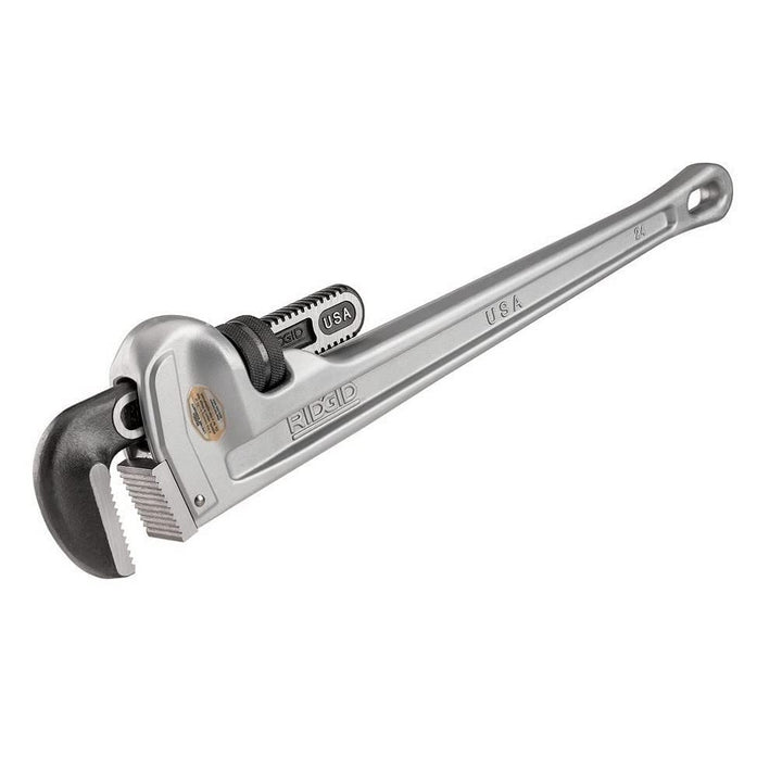 RIDGID 31105 Modell 824 gerade Aluminium-Rohrzange, 24" Sanitär-Schraubenschlüssel 24 inch, 24 inch