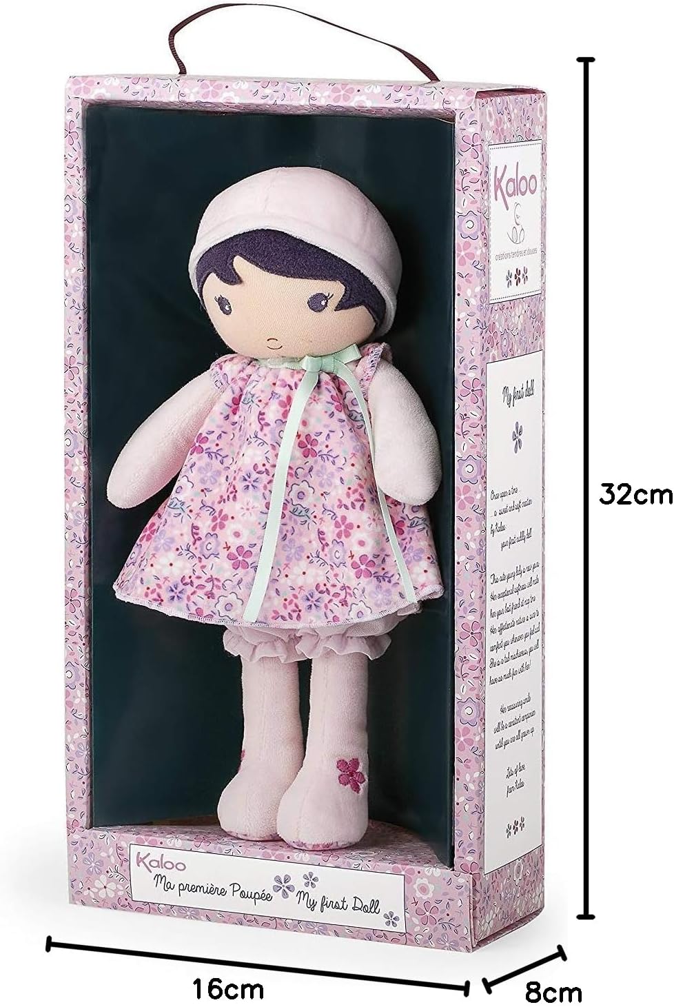 Jura Toys K962075 'Kaloo Tendresse My First Fleur K' Doll (Large) 32 cm, 32 cm