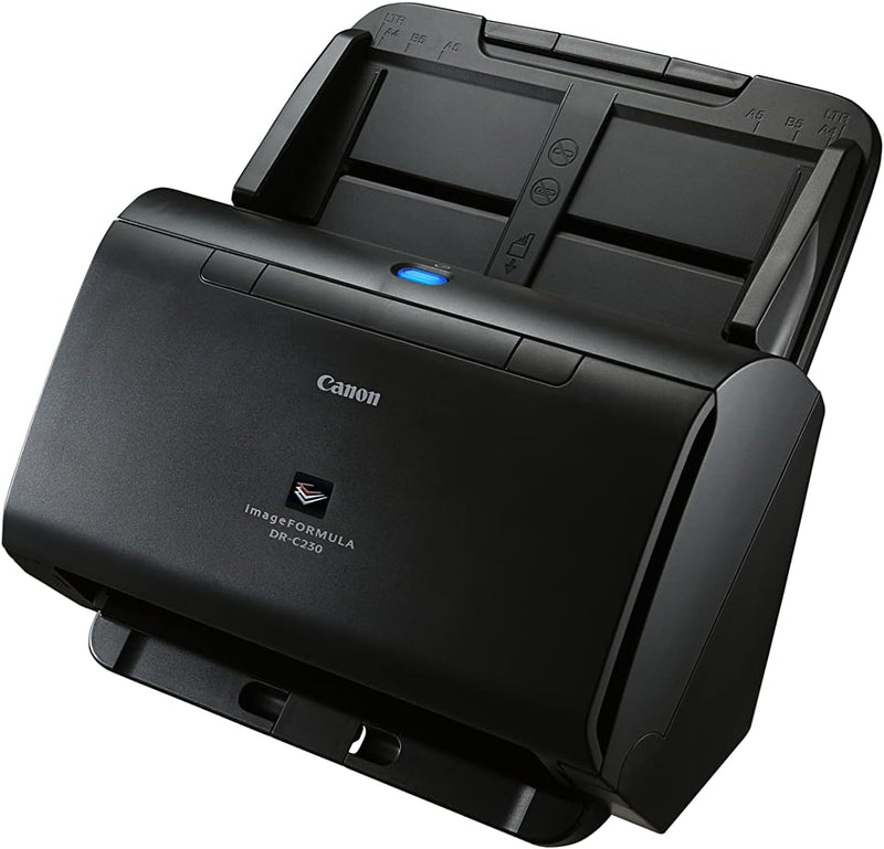 Canon DR-C230 imageFORMULA Scanner Dokumentenscanner (Duplex Einzug, 600 DPI, Farbscan, Canon Captur