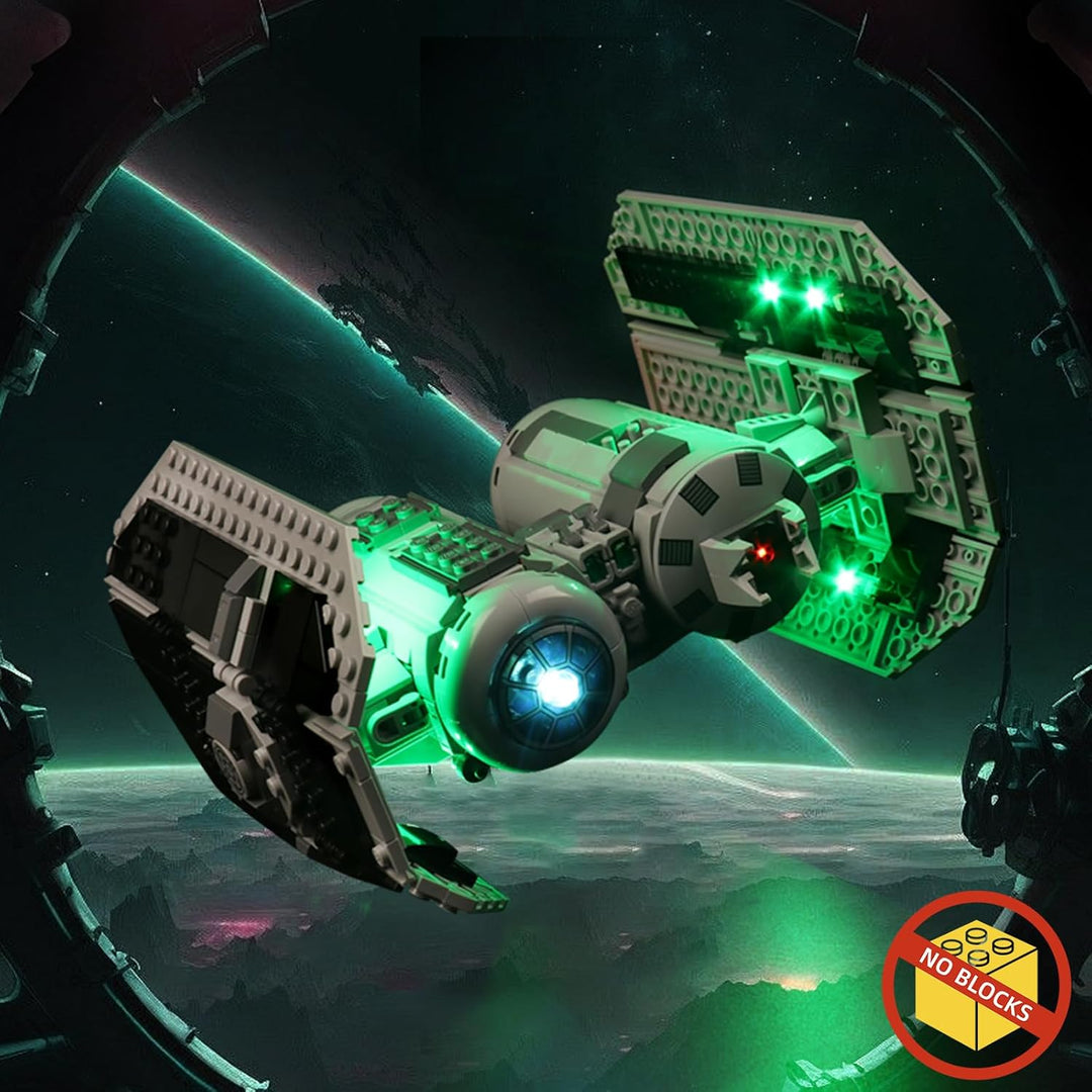 Led Licht Set für Lego 75347 TIE Bombe Modellbausatz, Dekoration DIY Beleuchtungsset für Lego TIE Bo