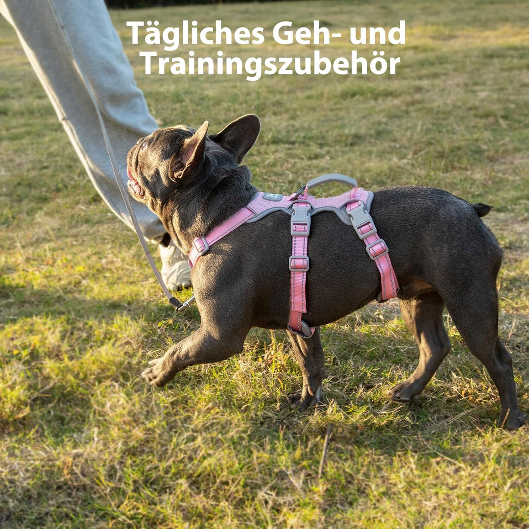 Huntboo Ausbruchsichere Geschirre für Hunde, No Escape Hundegeschirr, No Pull Hundegeschirr für Gros