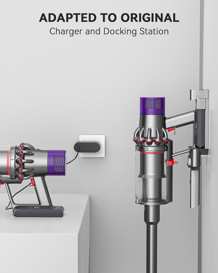 Morpilot 8000mAh Akku für Dyson V10 SV12, Ersatzakku für Absolute Animal Motorhead Fluffy Extra Cycl
