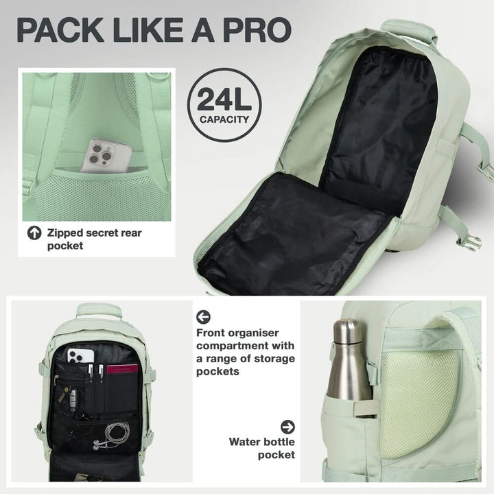 Cabin Max Metz 24L Handgepäck Tasche 40x30x20 cm – Bordgepäck für Ryanair, Wizz Air, EasyJet, Eurowi