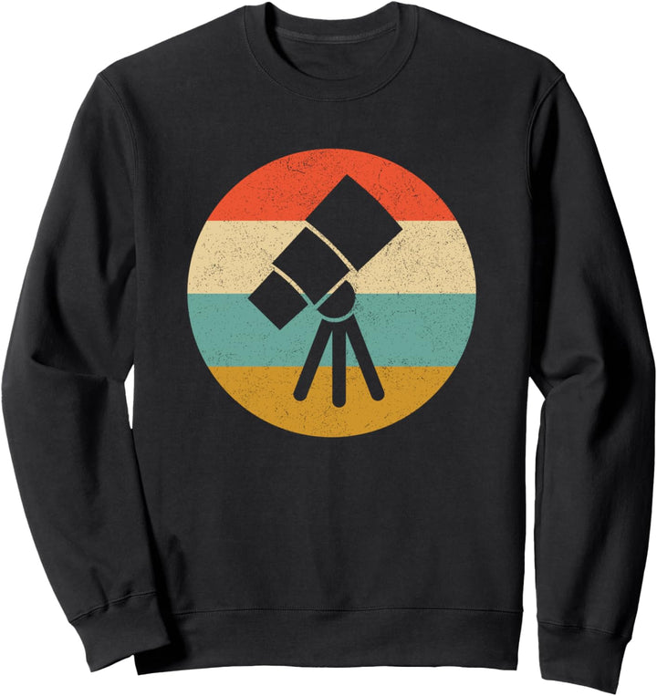 Astonomer-Geschenk – Teleskop-Design im Vintage-Stil Sweatshirt