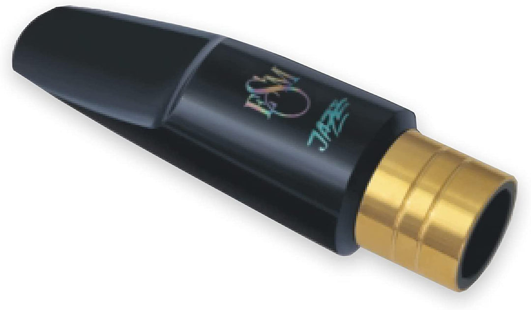 ESM® Schreiber Jazz Mundstück für Altsaxophon - mit Metallring (Bahnöffnung 7) - Made in Germany