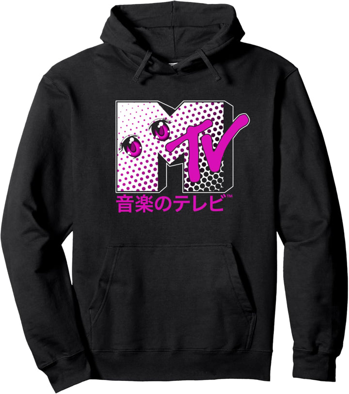 MTV Anime Eyes Logo Pullover Hoodie