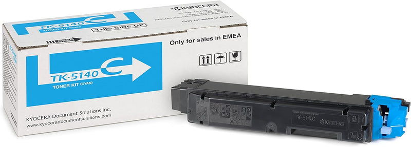 Kyocera 4105500 TK-5140C Toner Cyan. Original Tonerkartusche 1T02NRCNL0. Kompatibel für ECOSYS M6030