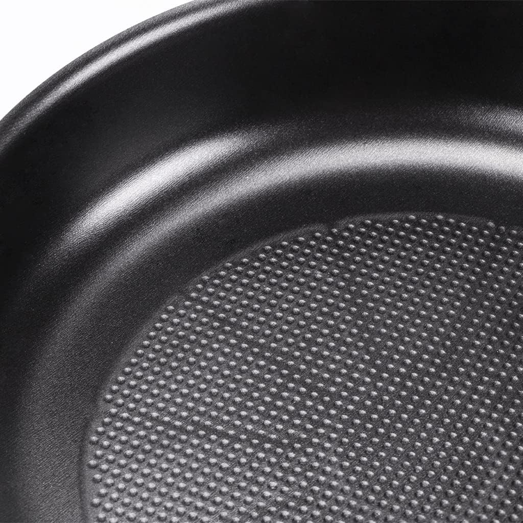 Moneta Gea Wok, 28 cm, 100% recyceltes Aluminium, für jede Kochplatte inklusive Induktion. Made in I
