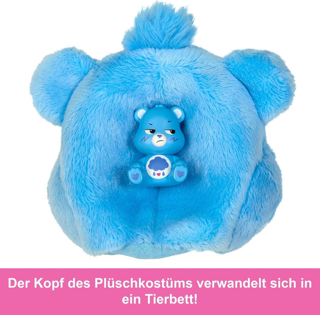 Barbie Cutie Reveal Barbie-Puppe mit Accessoires, Glücksbärchis-Reihe, Modepuppe mit plüschigem Brum