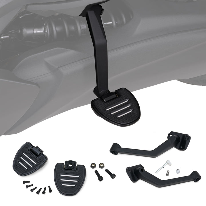Show Chrome 41-413BK Passenger Commander Fussbretter für Can-Am Ryker