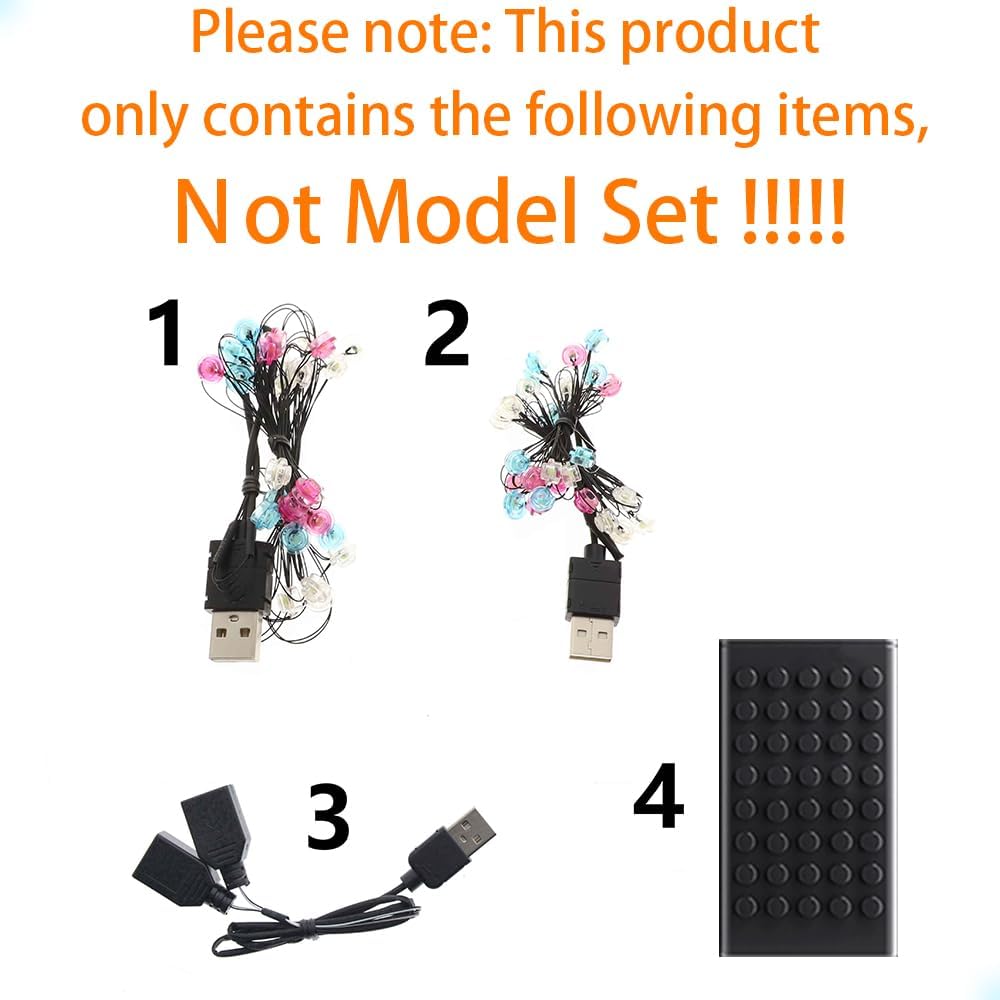 GEAMENT LED Licht-Set Kompatibel mit Lego Die Milchstrassen Galaxie - Beleuchtungsset für Art 31212