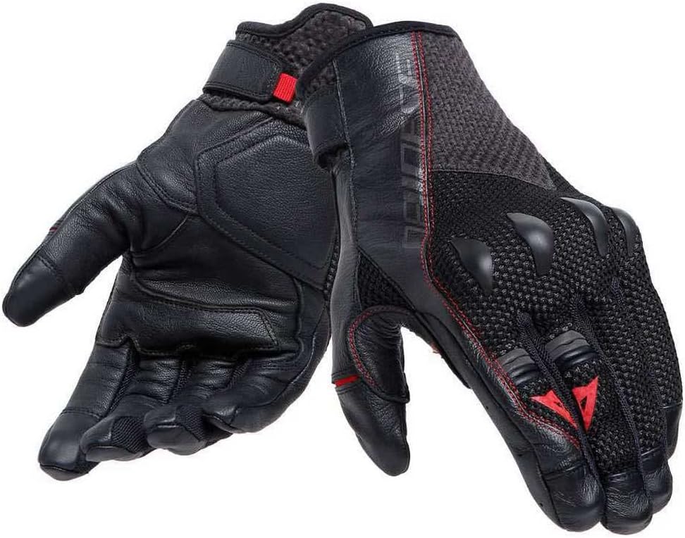 Dainese Men's Karakum Ergo Tek Gloves, Black/Black, M