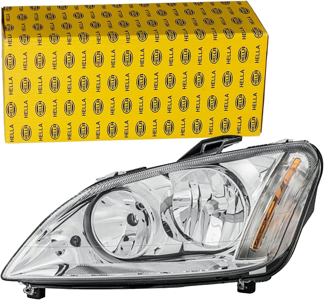 HELLA 1LE 270 600-191 Halogen-Hauptscheinwerfer - links - für u.a. Ford Focus C-Max (Dm2) Links (Fah