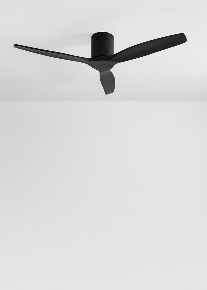CREATE / WINDCALM/Deckenventilator mit Fernbedienung, schwarz / 40W, Leise, Ø132 cm, 6 Geschwindigke