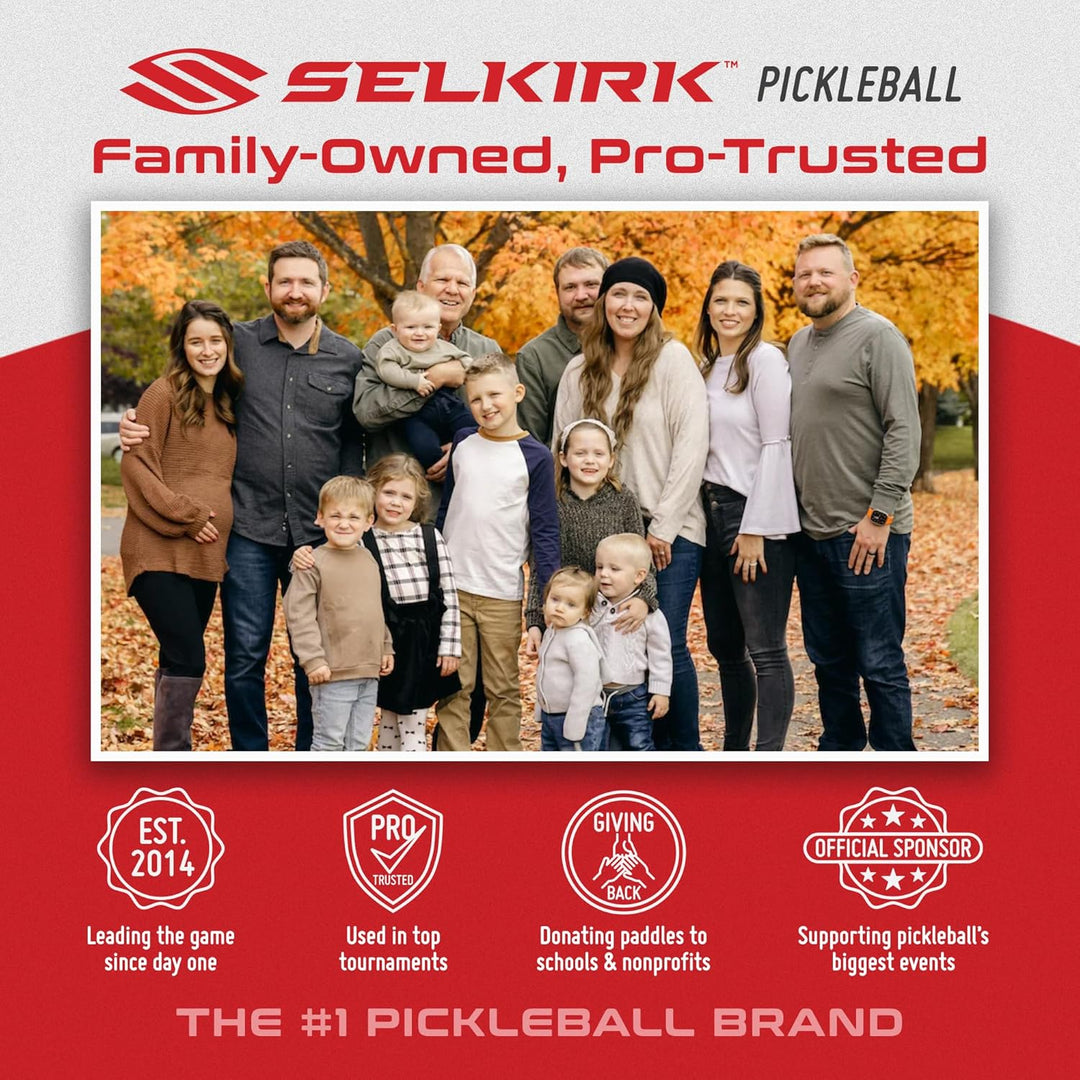 Selkirk Sport LUXX Control Pickleball-Paddel | Kohlefaser-Paddel mit Polypropylen-X7-Kern | Entwicke