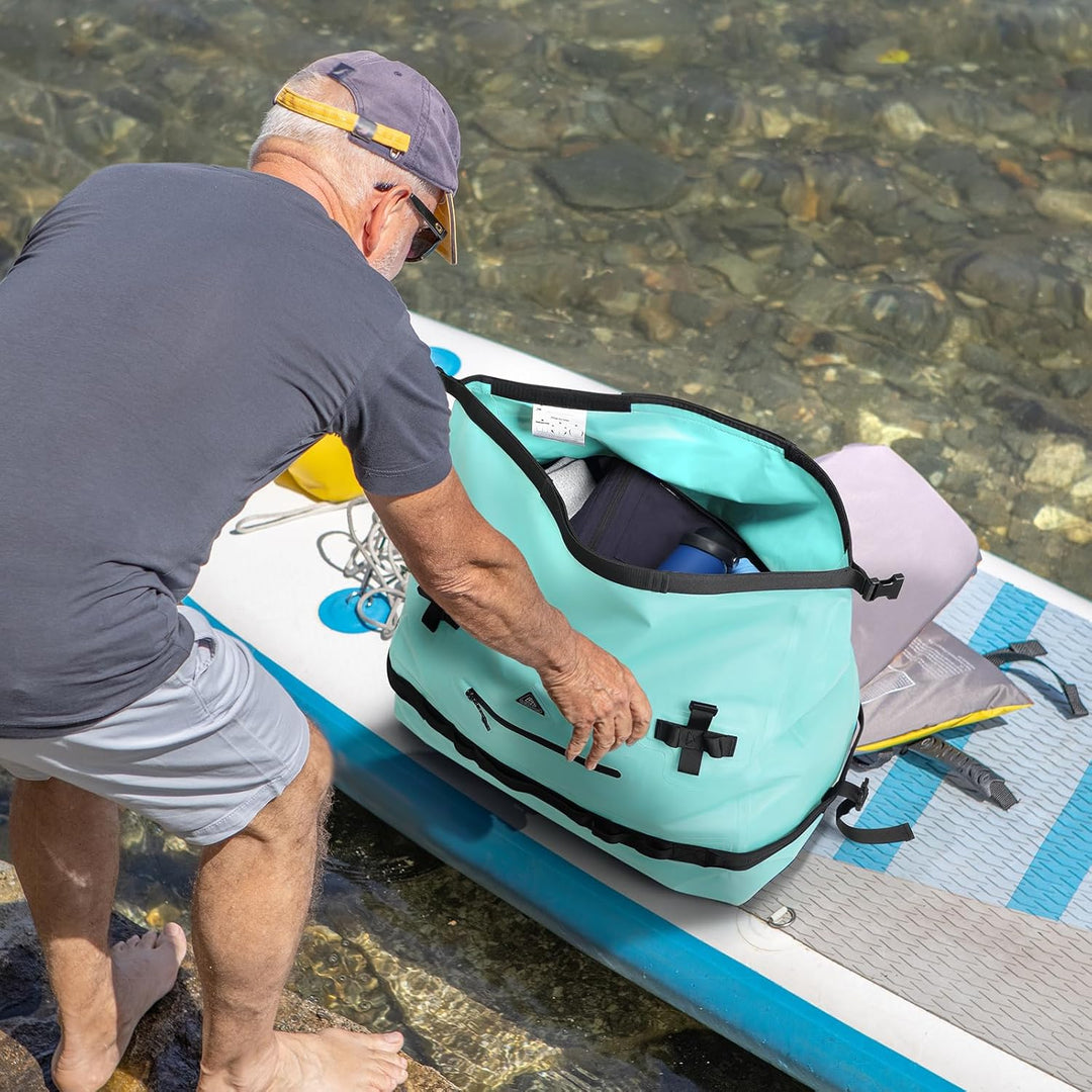 Haimont wasserdichter Rucksack, vielseitig wasserdicht Tasche, Dry Bag komfortabel, RollTop, Strand,