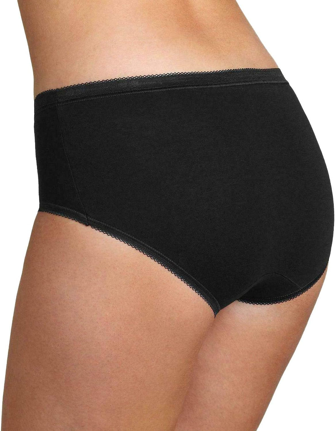 Sloggi Damen Slip (4er Pack) 48 Schwarz, 48 Schwarz