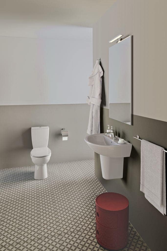 Ideal Standard E131801 Eurovit WC-Sitz, Weiss Universal Design mit Softclosing, Universal Design mit